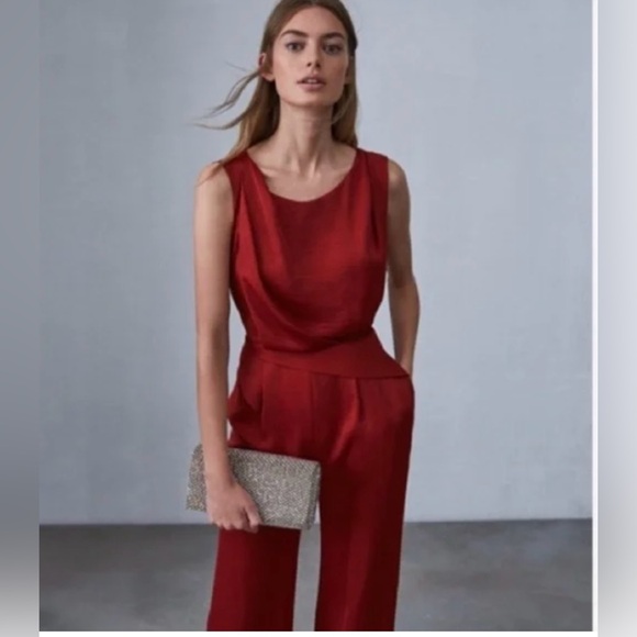 NWT Reiss Benita Strap Back Jumpsuit - Picture 2 of 7